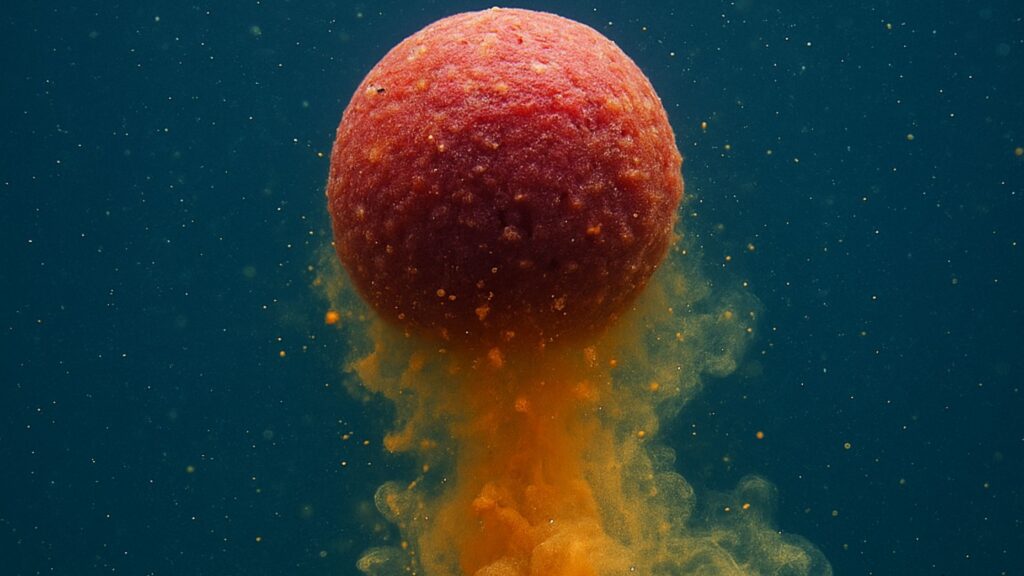 robin red en agua